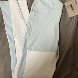 NWT Gymshark Nikki Blackketter Dynamic Leggings Dusky Blue XS from Popup!